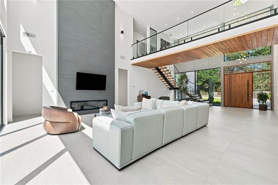 Furnished interior view inside a new home in , Marietta (Image 13).