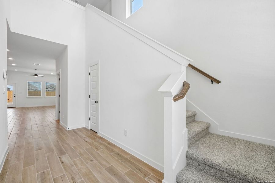 Spacious, unfurnished interior of a new home in Legacy at Lake Dunlap, New Braunfels (Image 14). Spacious, unfurnished interior of a new home in Legacy at Lake Dunlap, New Braunfels (Image 14).