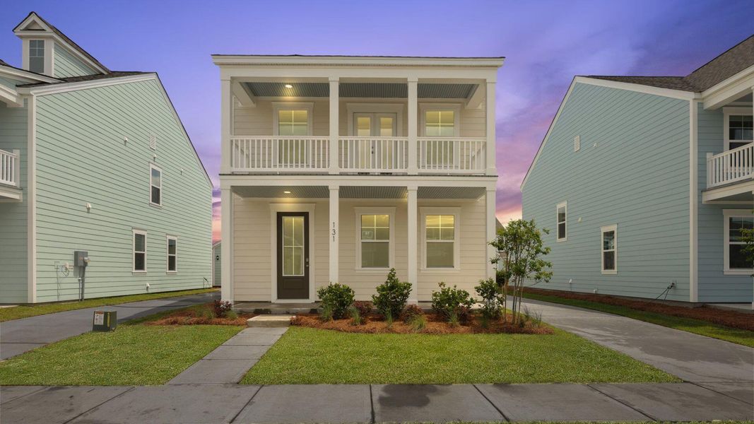 Exterior details and patio area of a home in Sheep Island, Summerville (Image 16).
