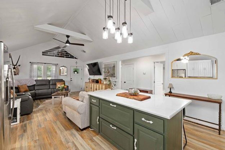 Furnished interior view inside a new home in , Blanket (Image 12).