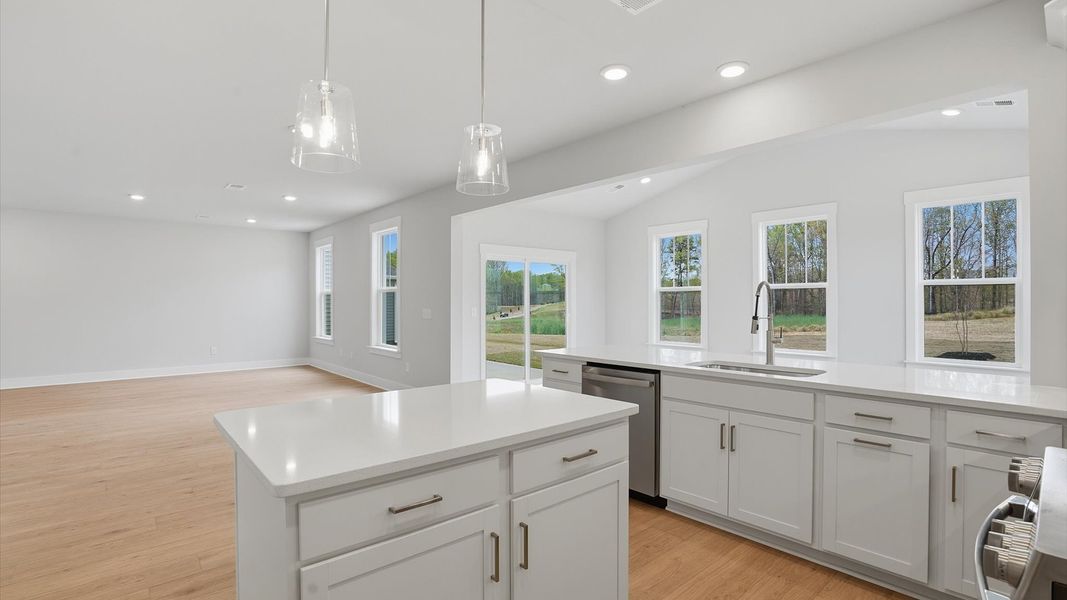 Furnished interior view inside a new home in Harrier Point, Woodruff (Image 28).