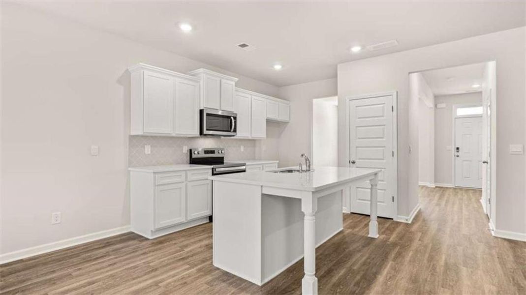 Furnished interior view inside a new home in WillowBrook, Winder (Image 5).