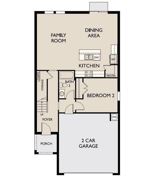 2D floor plan layout of this home in Royal Pines, Porter, TX (Image 5). 2D floor plan layout of this home in Royal Pines, Porter, TX (Image 5).