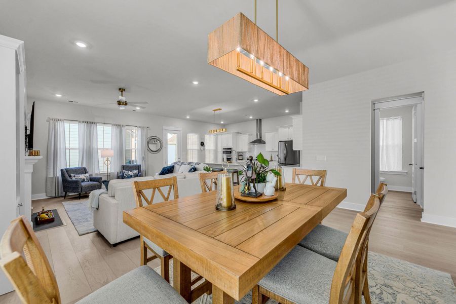 Furnished interior view inside a new home in Carnes Crossroads, Summerville (Image 6).