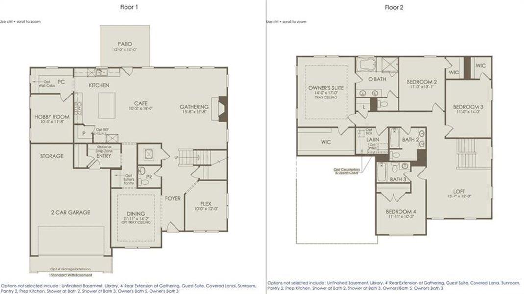 2D floor plan layout of this home in Silverwood, Cumming, GA (Image 3). 2D floor plan layout of this home in Silverwood, Cumming, GA (Image 3).