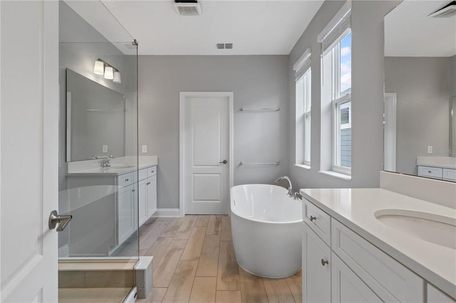 Furnished interior view inside a new home in Encore at Ovation, Winter Garden (Image 6).