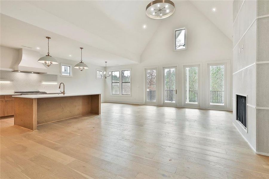 Spacious, unfurnished interior of a new home in Gardens at Arbor Springs, Newnan (Image 33).