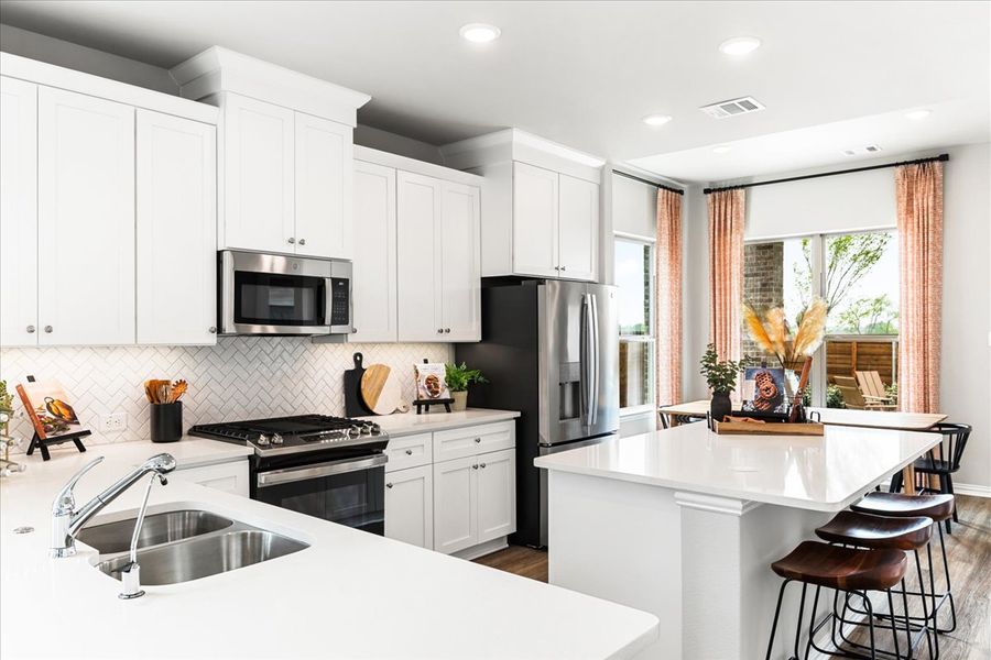 Furnished interior view inside a new home in Solterra Texas, Mesquite (Image 15).