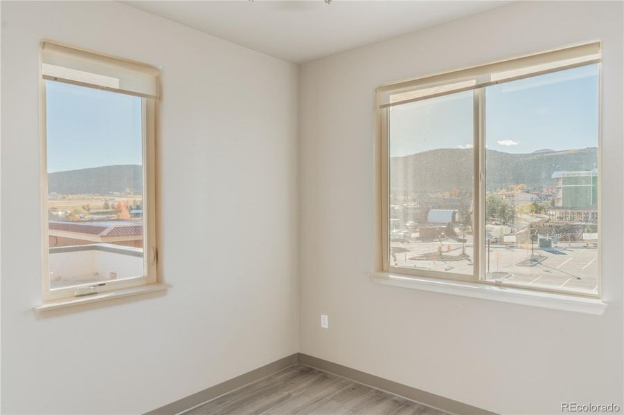 Actual view from unit.