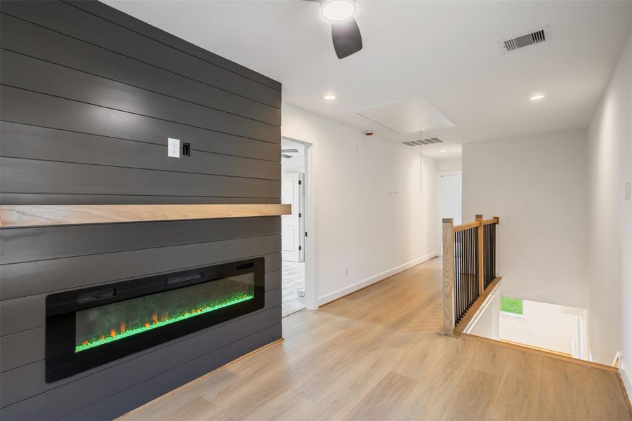 Furnished interior view inside a new home in , Houston (Image 8).