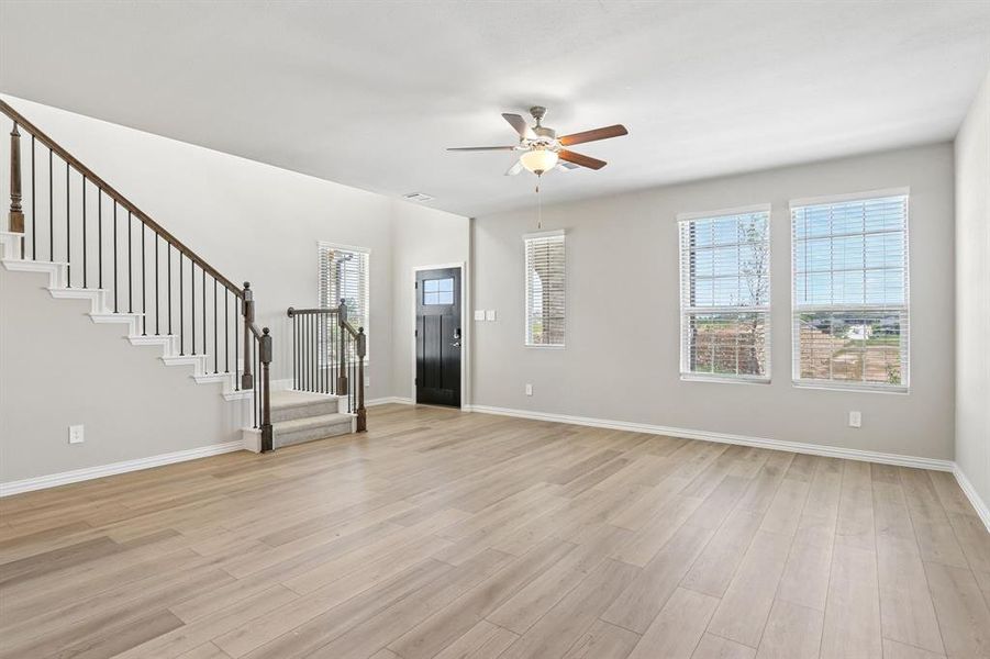 Spacious, unfurnished interior of a new home in Oak Ridge Park, Corinth (Image 39). Spacious, unfurnished interior of a new home in Oak Ridge Park, Corinth (Image 39).
