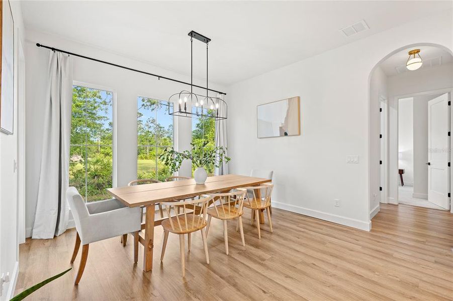 Furnished interior view inside a new home in , St. Cloud (Image 12).