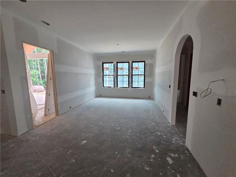 In-progress construction of a new home in , Acworth, GA (Image 14).