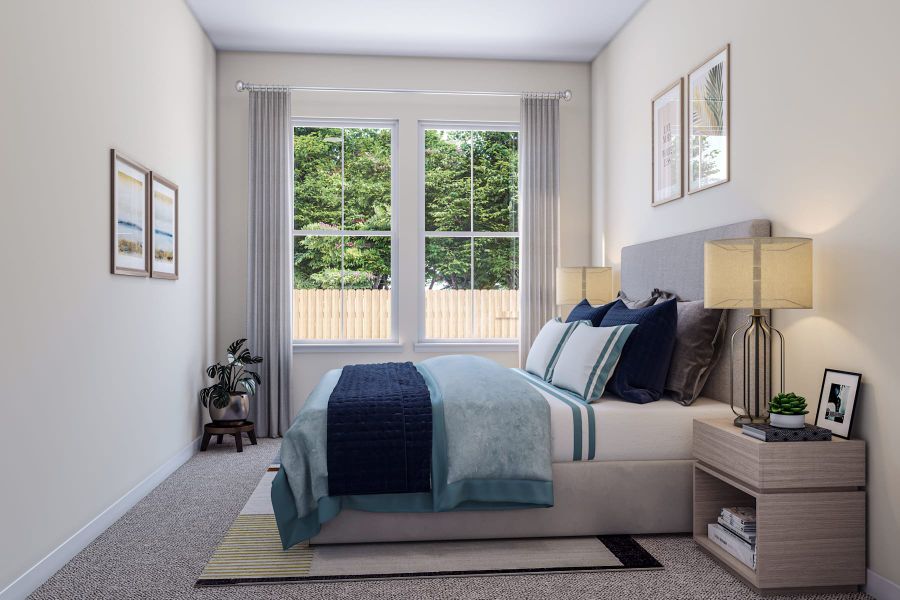 Furnished interior view inside a new home in Park Central, Georgetown (Image 12).