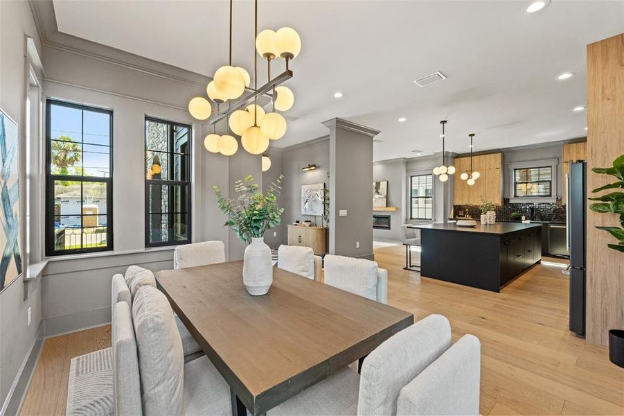 Furnished interior view inside a new home in , Tampa (Image 11).