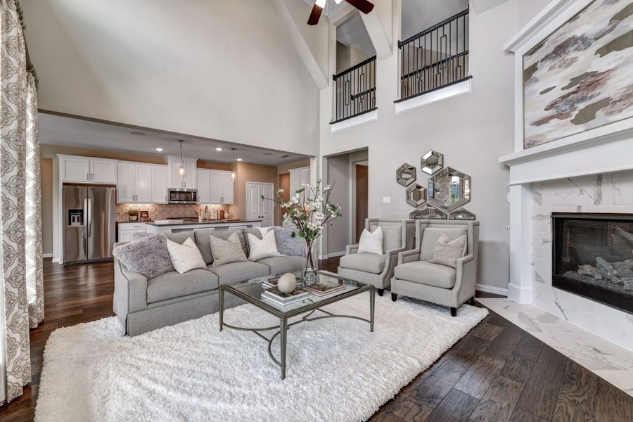 Plan 1686 Living Room Representative Image