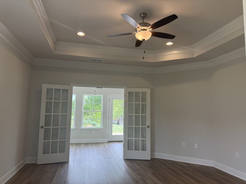 Spacious, unfurnished interior of a new home in Miller's Reserve, Winston-Salem (Image 15). Spacious, unfurnished interior of a new home in Miller's Reserve, Winston-Salem (Image 15).