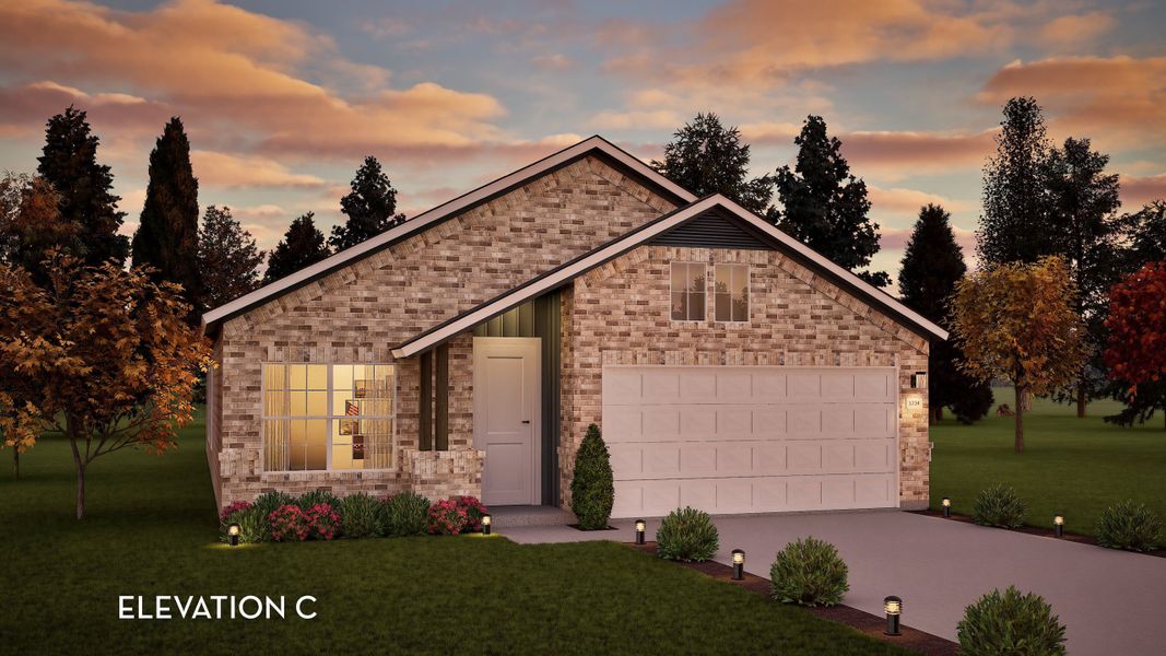 Representative exterior photo of a completed home built from the Pedernales by CastleRock Communities in Brush Creek, Fairview, TN (Image 20).