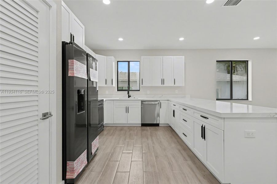 Furnished interior view inside a new home in , Dania Beach (Image 6). Furnished interior view inside a new home in , Dania Beach (Image 6).