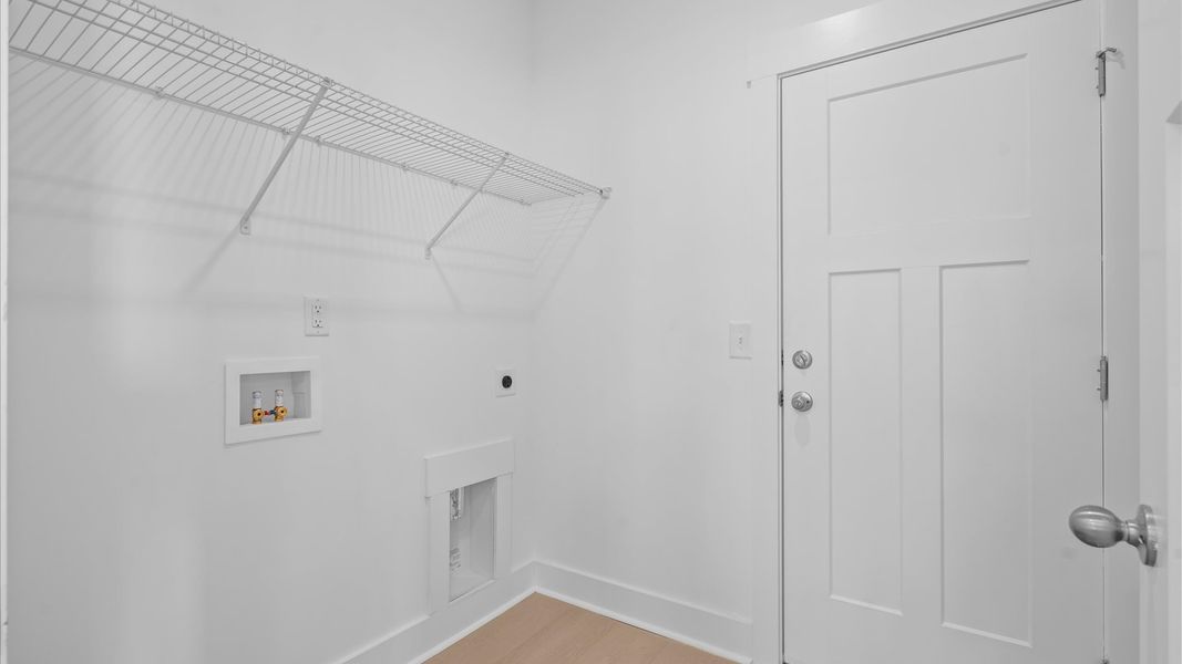 Furnished interior view inside a new home in Creeks at Midway, Anderson (Image 12).