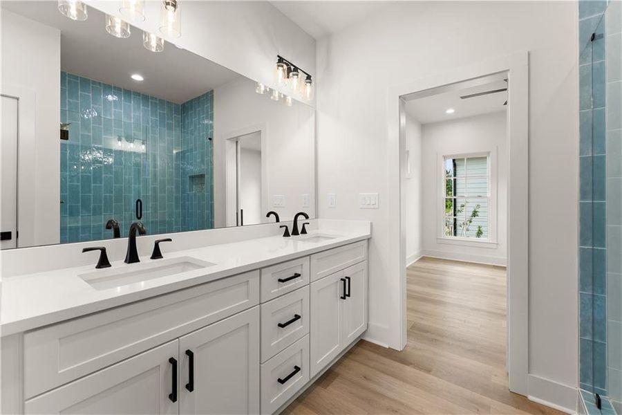 Furnished interior view inside a new home in , Gainesville (Image 12).