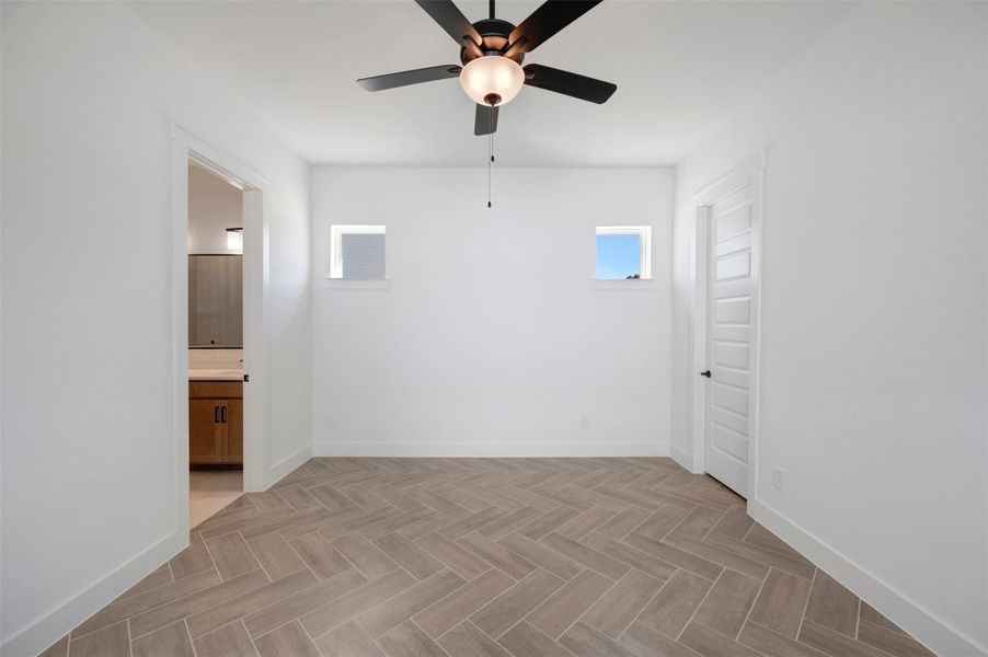 Spacious, unfurnished interior of a new home in Two Step Farm - Cottages Row Collection, Montgomery (Image 16).