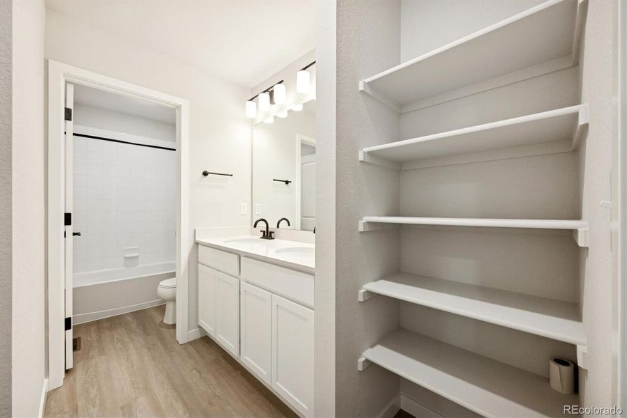 Furnished interior view inside a new home in Coyote Creek, Fort Lupton (Image 3).