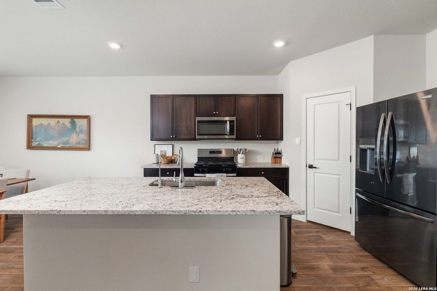 Furnished interior view inside a new home in , San Antonio (Image 12).