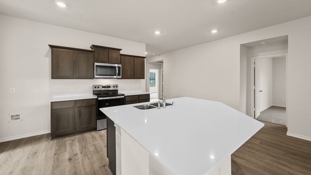 Furnished interior view inside a new home in Bluff Springs, Ferris (Image 7).