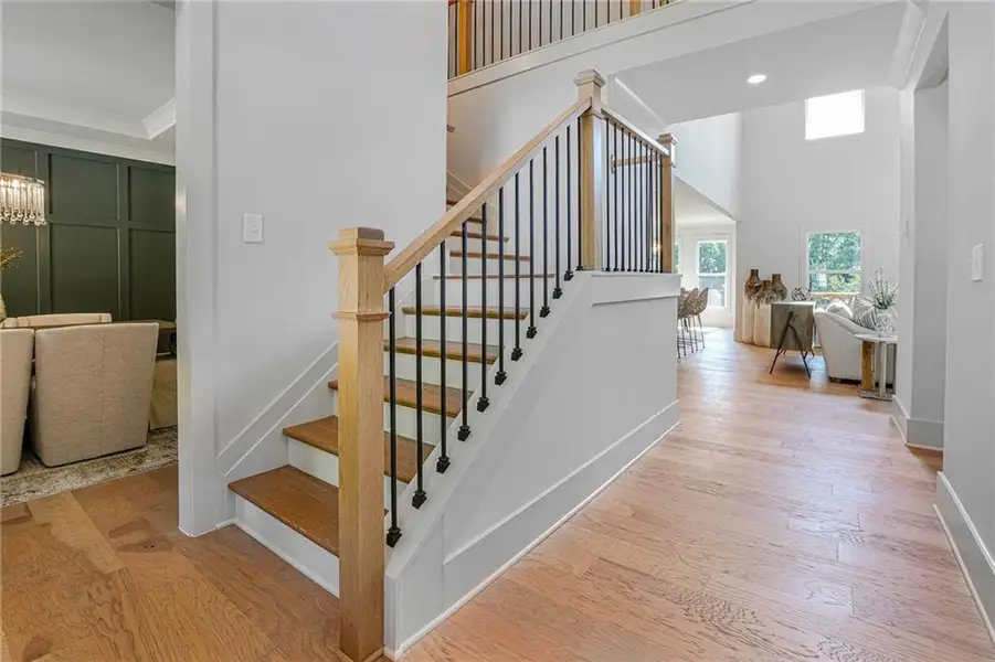 Spacious, unfurnished interior of a new home in Steeplechase, Hoschton (Image 23).