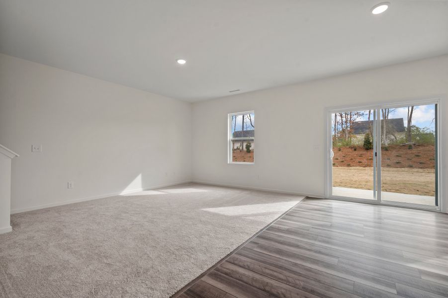 Representative unfurnished interior of a home built from the Beacon by Starlight Homes in Noble Ridge, Howe (Image 22). Representative unfurnished interior of a home built from the Beacon by Starlight Homes in Noble Ridge, Howe (Image 22).