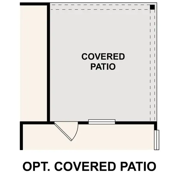 2D floor plan layout of this home in Barrett Crossing, Crosby, TX (Image 4).