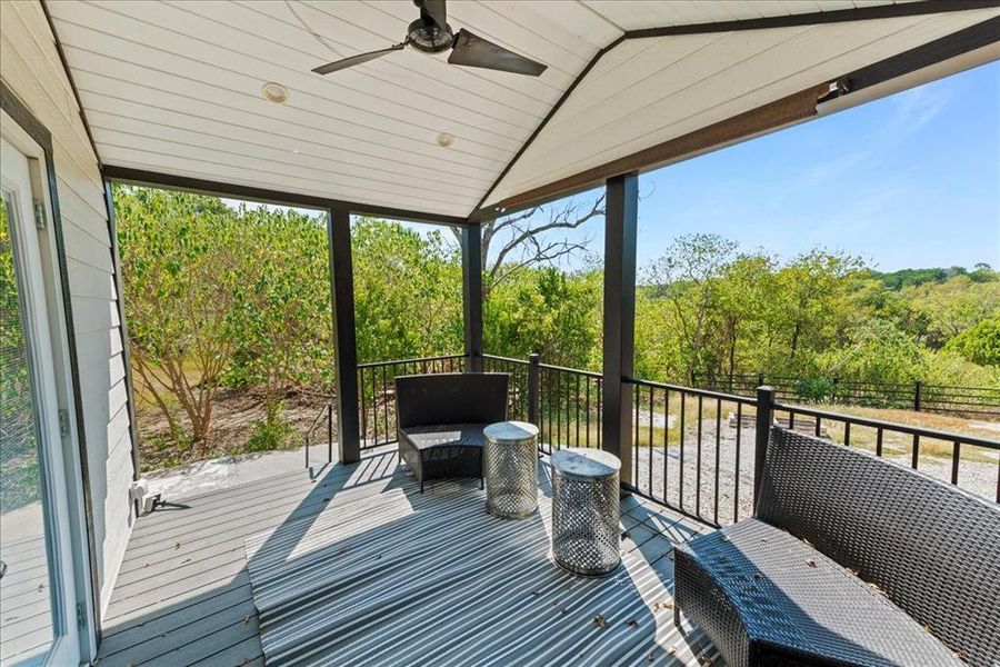 Exterior details and patio area of a home in , Whitney (Image 11).
