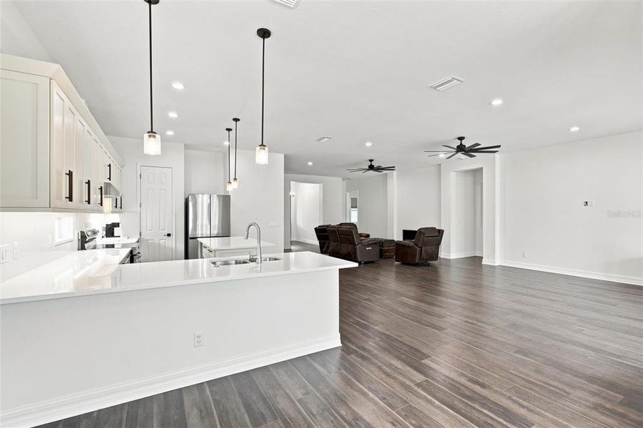 Furnished interior view inside a new home in , North Port (Image 9). Furnished interior view inside a new home in , North Port (Image 9).