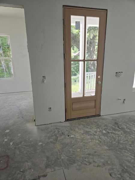 In-progress construction of a new home in The Settlement at Ashley Hall, Charleston, SC (Image 11).