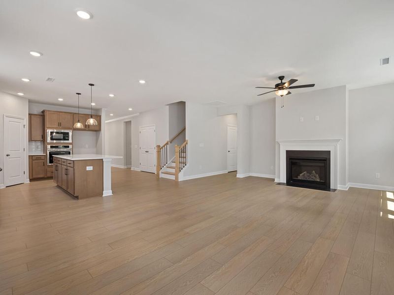 Spacious, unfurnished interior of a new home in Sage on North Main, Wake Forest (Image 19). Spacious, unfurnished interior of a new home in Sage on North Main, Wake Forest (Image 19).