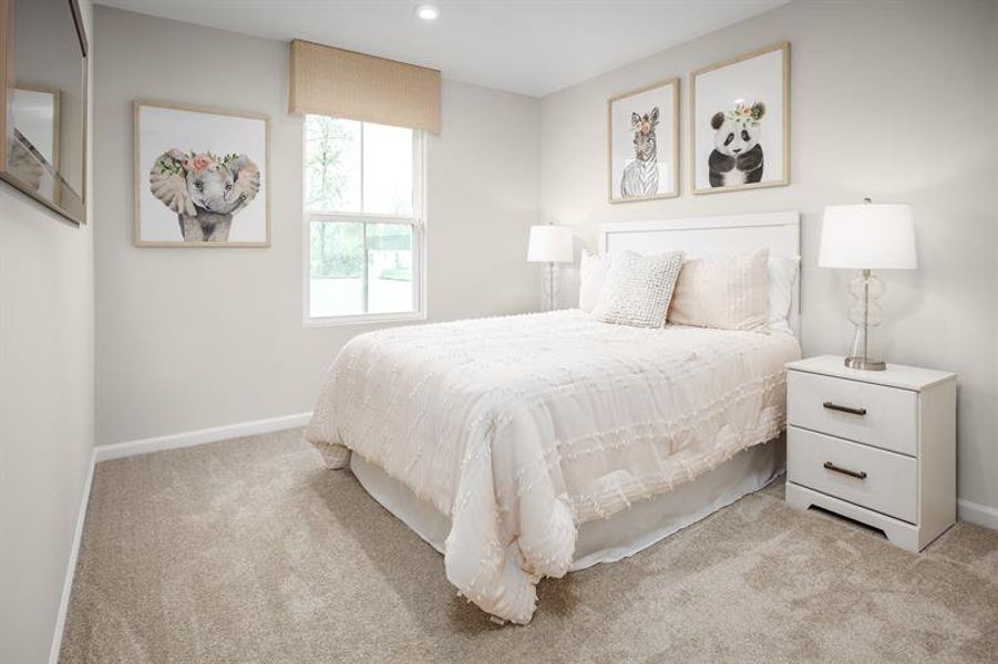 Representative furnished interior of a home built from the Rosewood by Ryan Homes in Colonial Village, Edenton (Image 12).