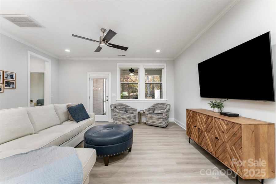 Furnished interior view inside a new home in , Cornelius (Image 26).