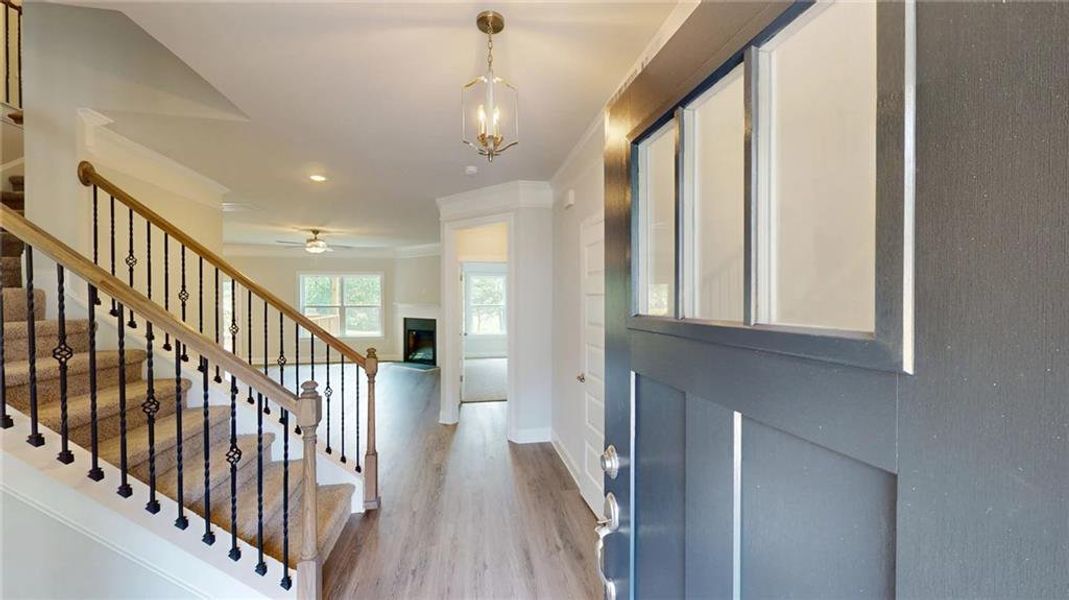 Spacious, unfurnished interior of a new home in Mirror Lake at South Harbour, Villa Rica (Image 30).