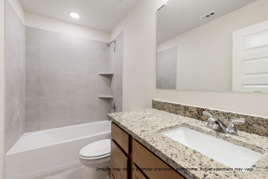Furnished interior view inside a new home in South Pointe, Temple (Image 4).