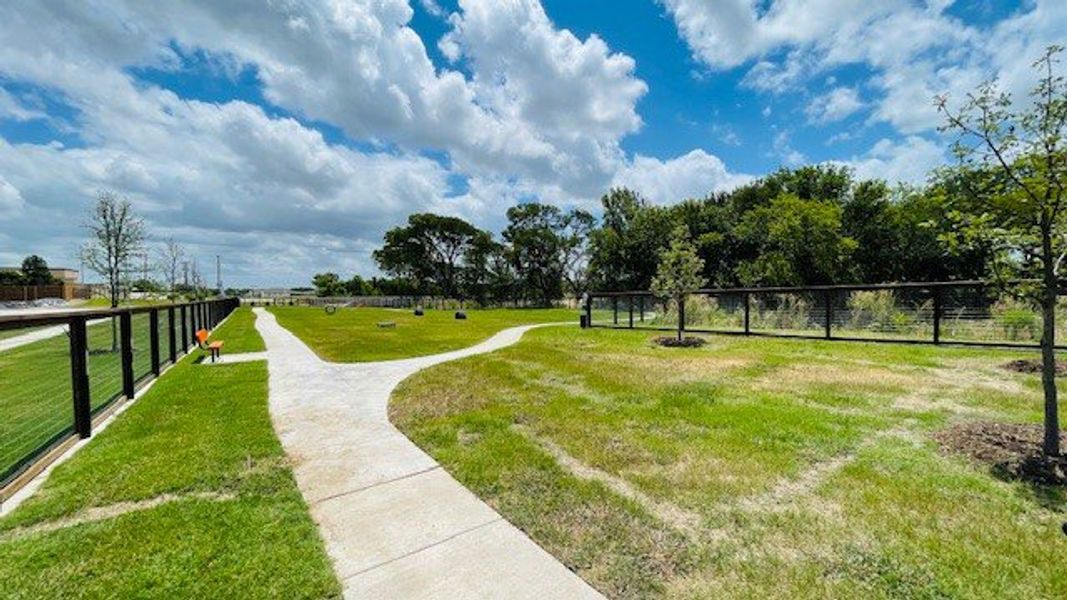 Outdoor and nature views near homes built from the Austin by D.R. Horton in Sunnycreek, Crowley (Image 6).