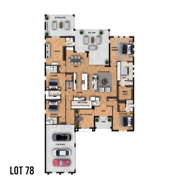 Main House Floorplan