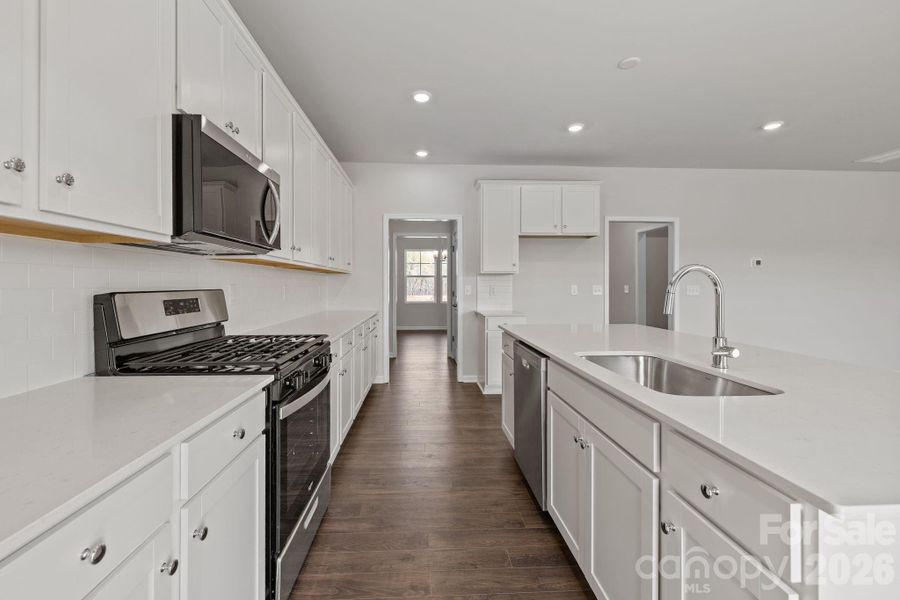 Furnished interior view inside a new home in McFarland Estates, York (Image 8).