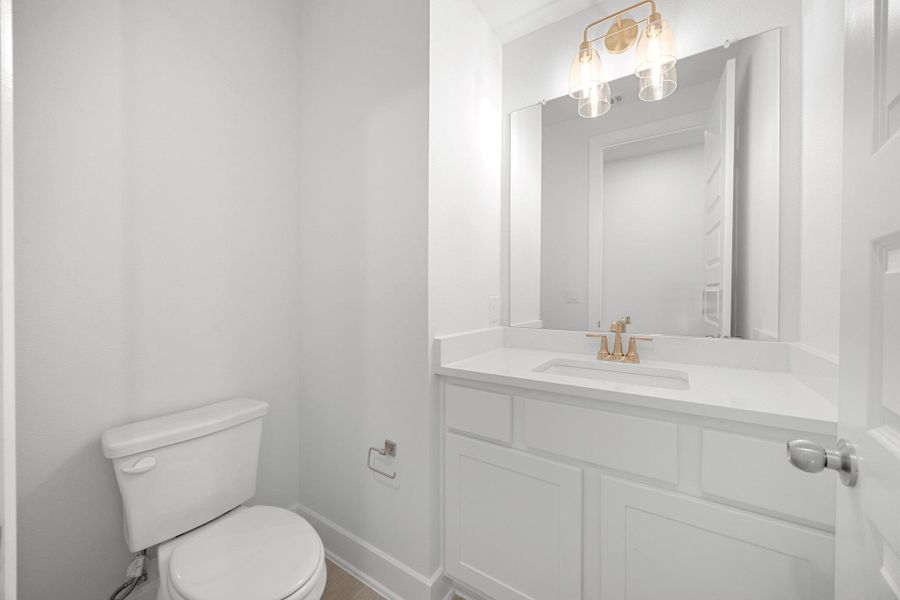 Furnished interior view inside a new home in Parmer Ranch, Georgetown (Image 9).