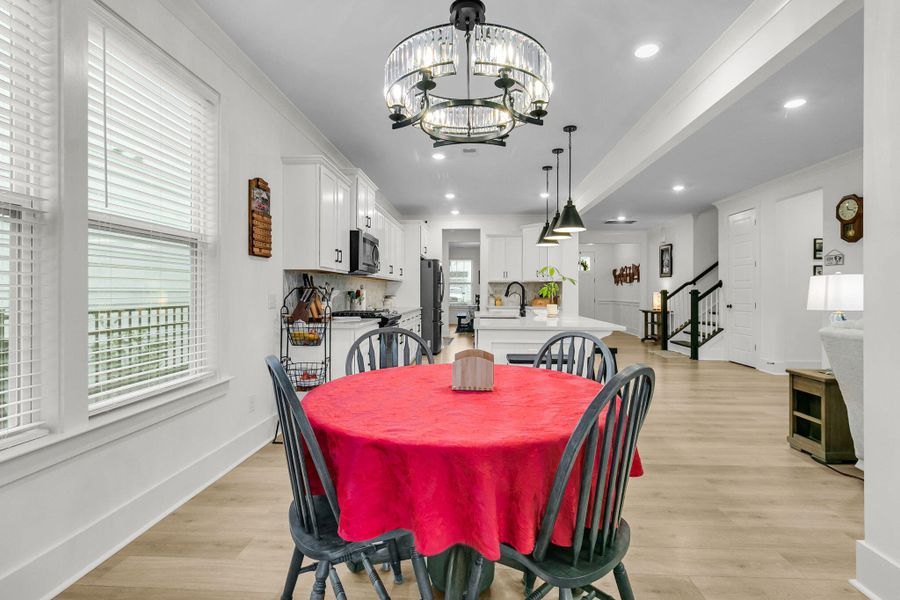 Furnished interior view inside a new home in Homecoming, Ravenel (Image 17).