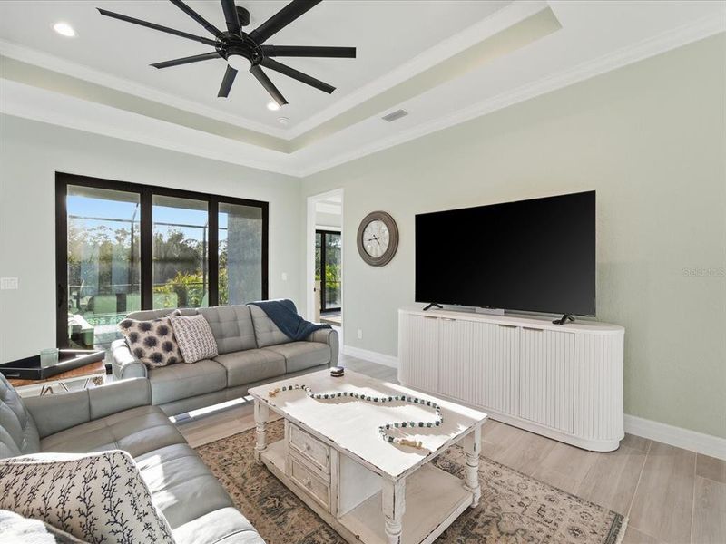 Furnished interior view inside a new home in , Rotonda West (Image 13).