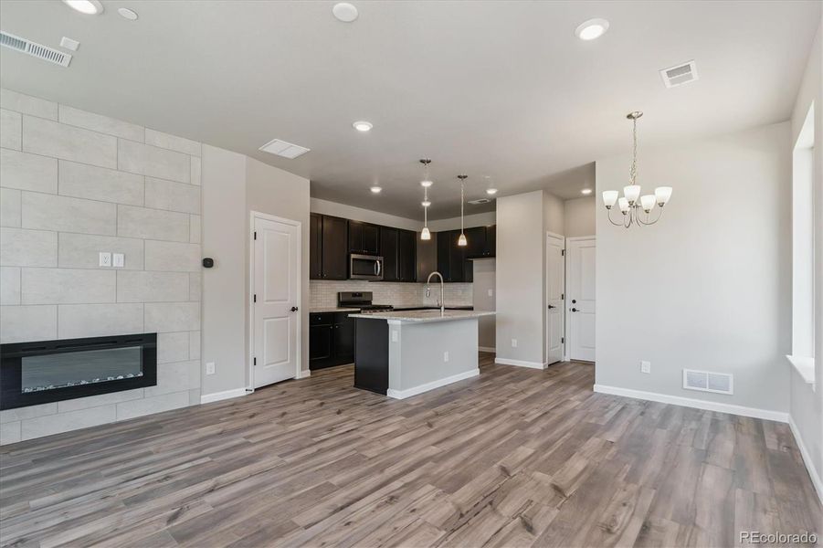 Spacious, unfurnished interior of a new home in , Castle Pines (Image 12). Spacious, unfurnished interior of a new home in , Castle Pines (Image 12).