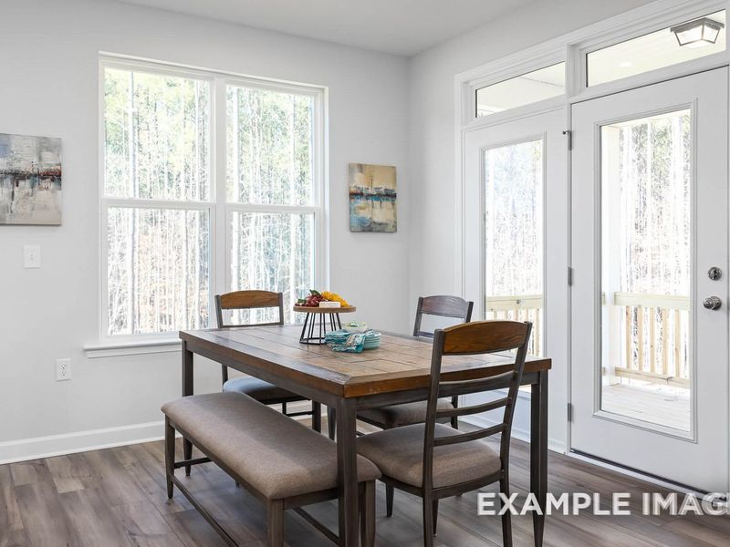 Representative furnished interior of a home built from the The Ash by Davidson Homes LLC in Retreat at North Main, Lillington (Image 13).