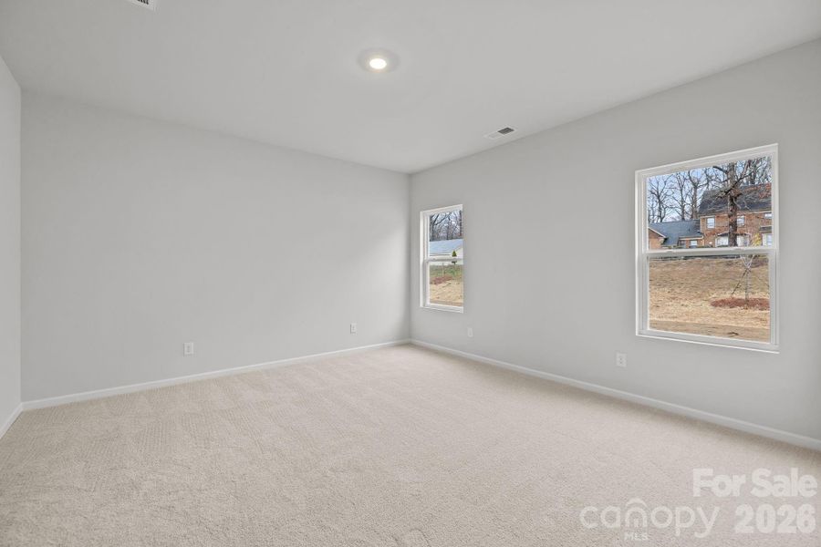 Spacious, unfurnished interior of a new home in Cottages at Wingate, Wingate (Image 23).
