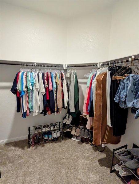 Walk-in Primary Closet